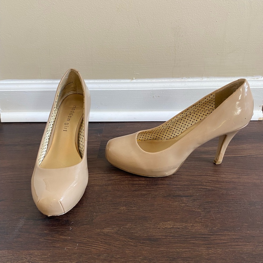 Madden Girl Nude Heels